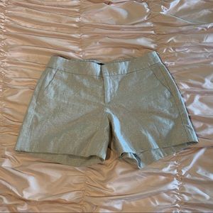 Shiny Silver shorts